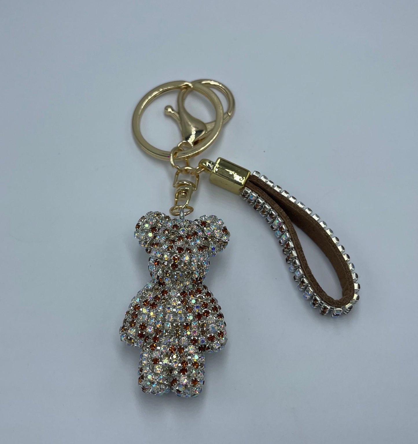 Colgante/Llavero de Oso Bricolage Diamante para Celular