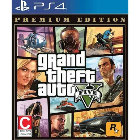 Videojuego - Grand theft auto V Premium Edition (Poducto Unico)