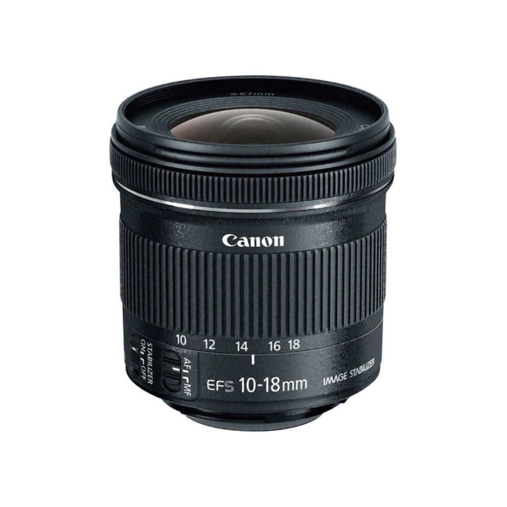 Lente Canon EF-S 10-18mm 1:4.5-5.6 IS STM (Producto Único)