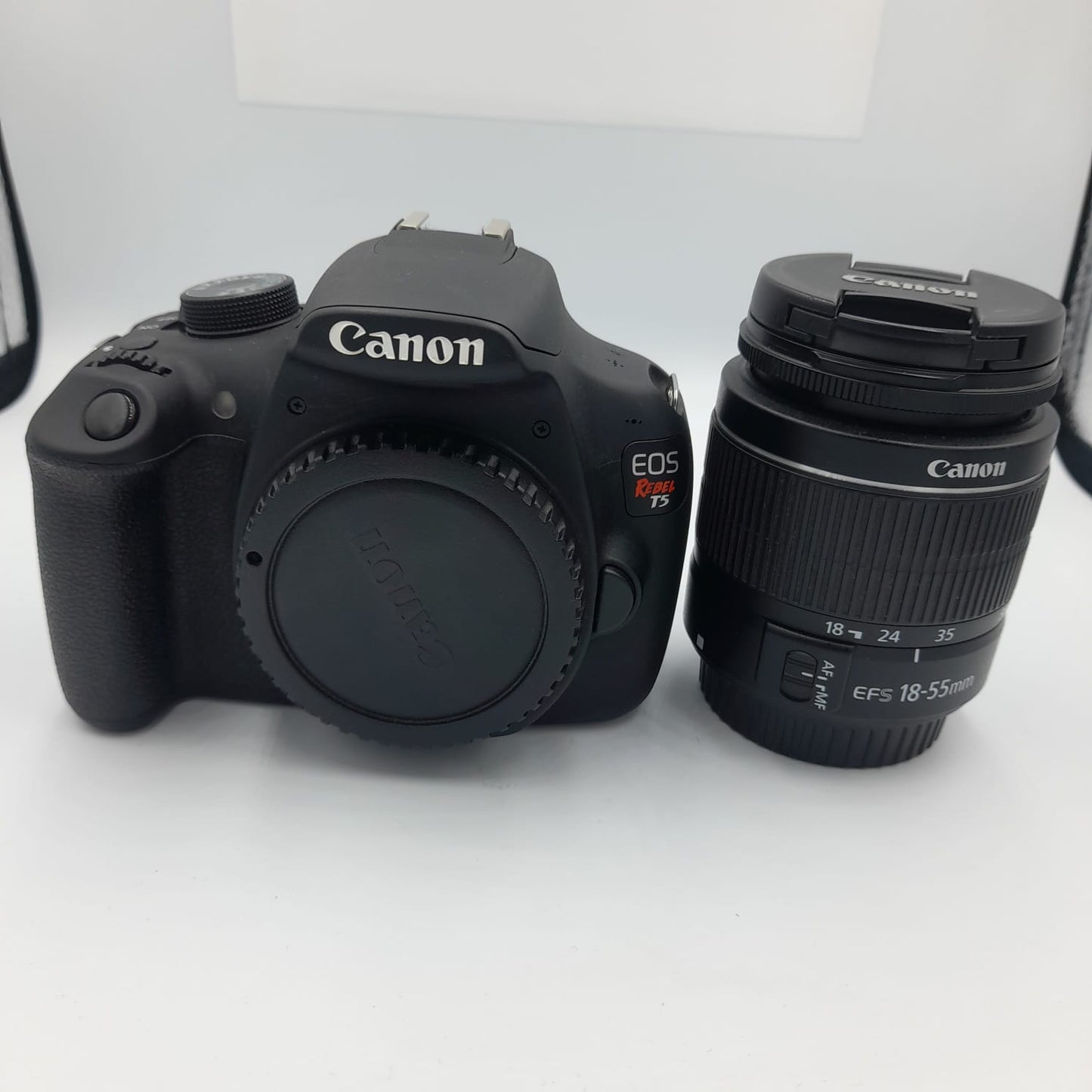 Camara  Canon EOS Rebel T5 (18-55mm) (Producto Único)