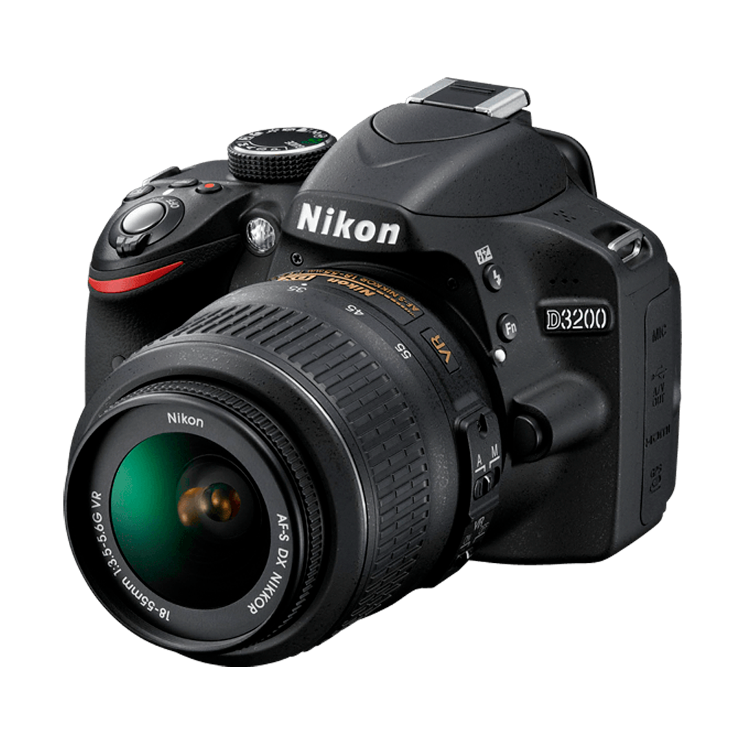 Cámara Nikon D3200 18-55mm VR Lens Kit