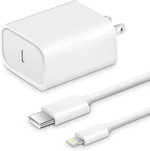 Cargador iPhone 20 w + Cable Original (Semi Nuevo)