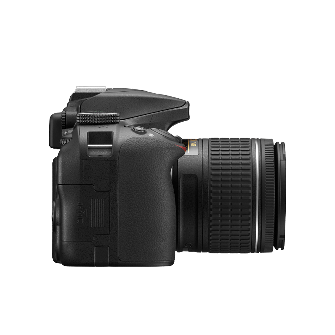 Cámara Nikon D3400 con lente AF-P DX NIKKOR 18-55mm VR Kit