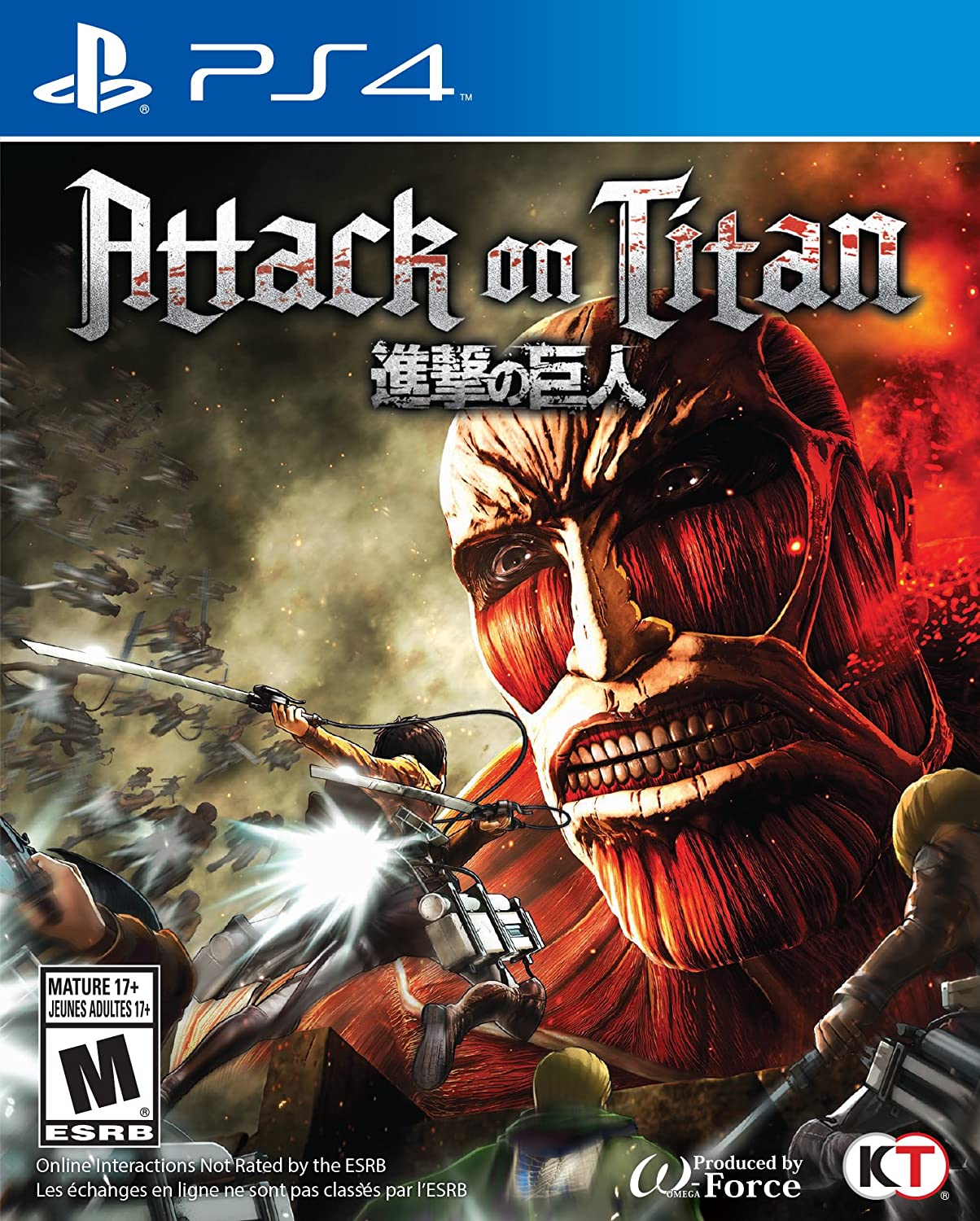 Attack on Titan PS4 (Producto Único)