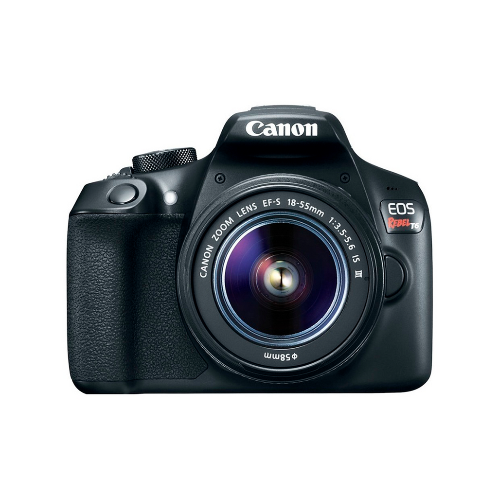 Camara Canon T6 + 18-55mm lll (Producto Unico)