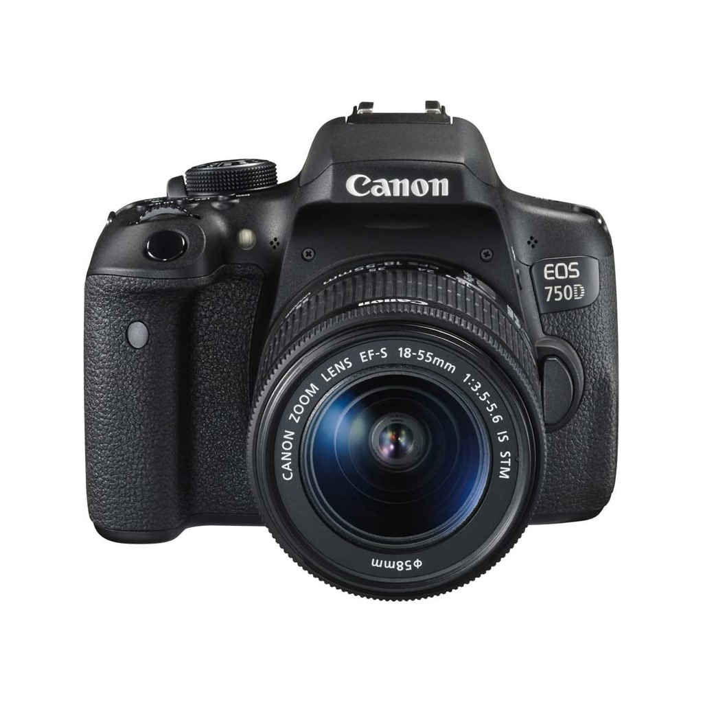 Camara Canon EOS 750D con lente 18-55mm IS STM (Producto Único)