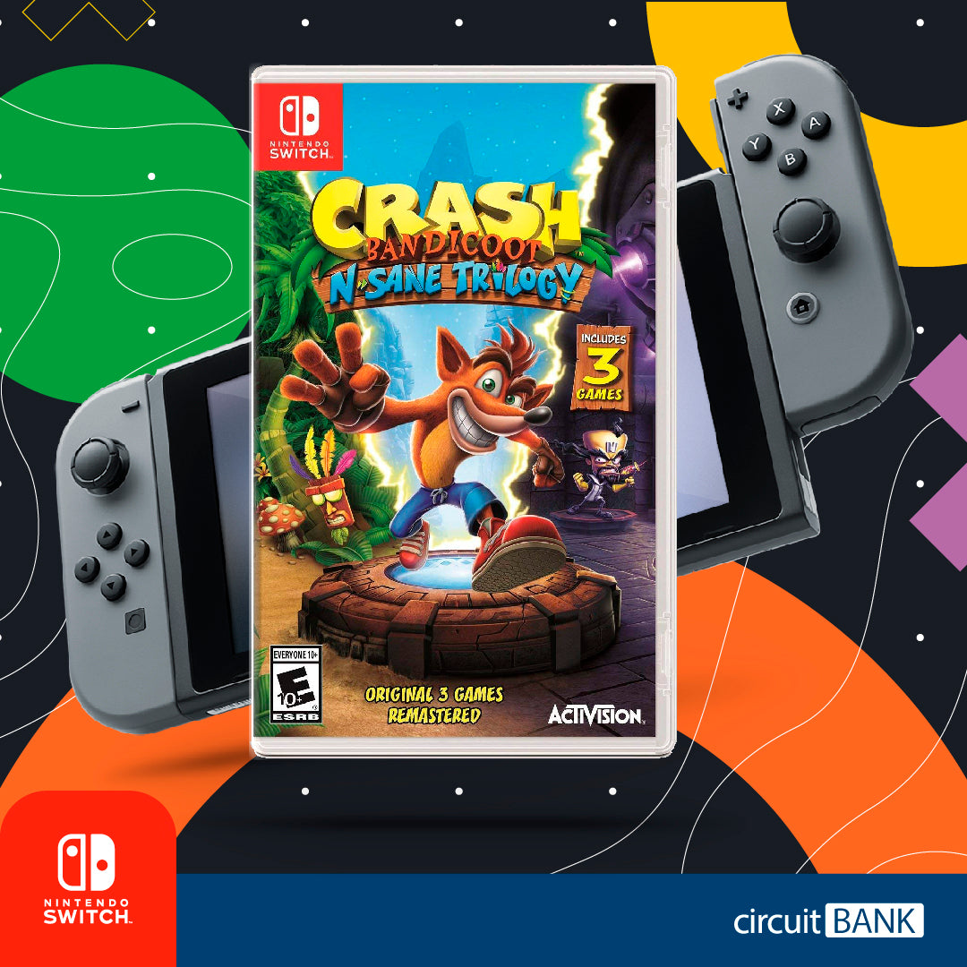 Videojuego - Crash Bandicoot N-Sane Trilogy