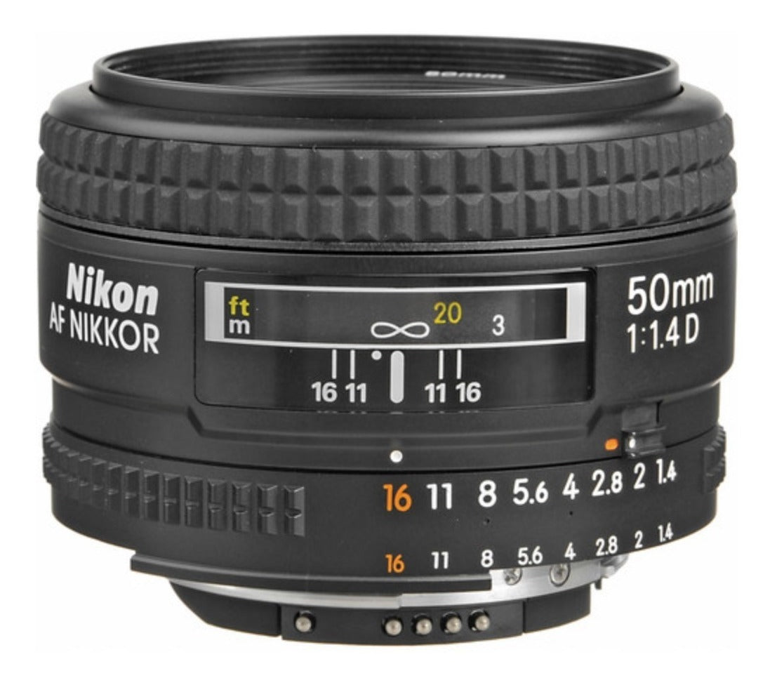 Lente Nikkor 50mm f/1.4D