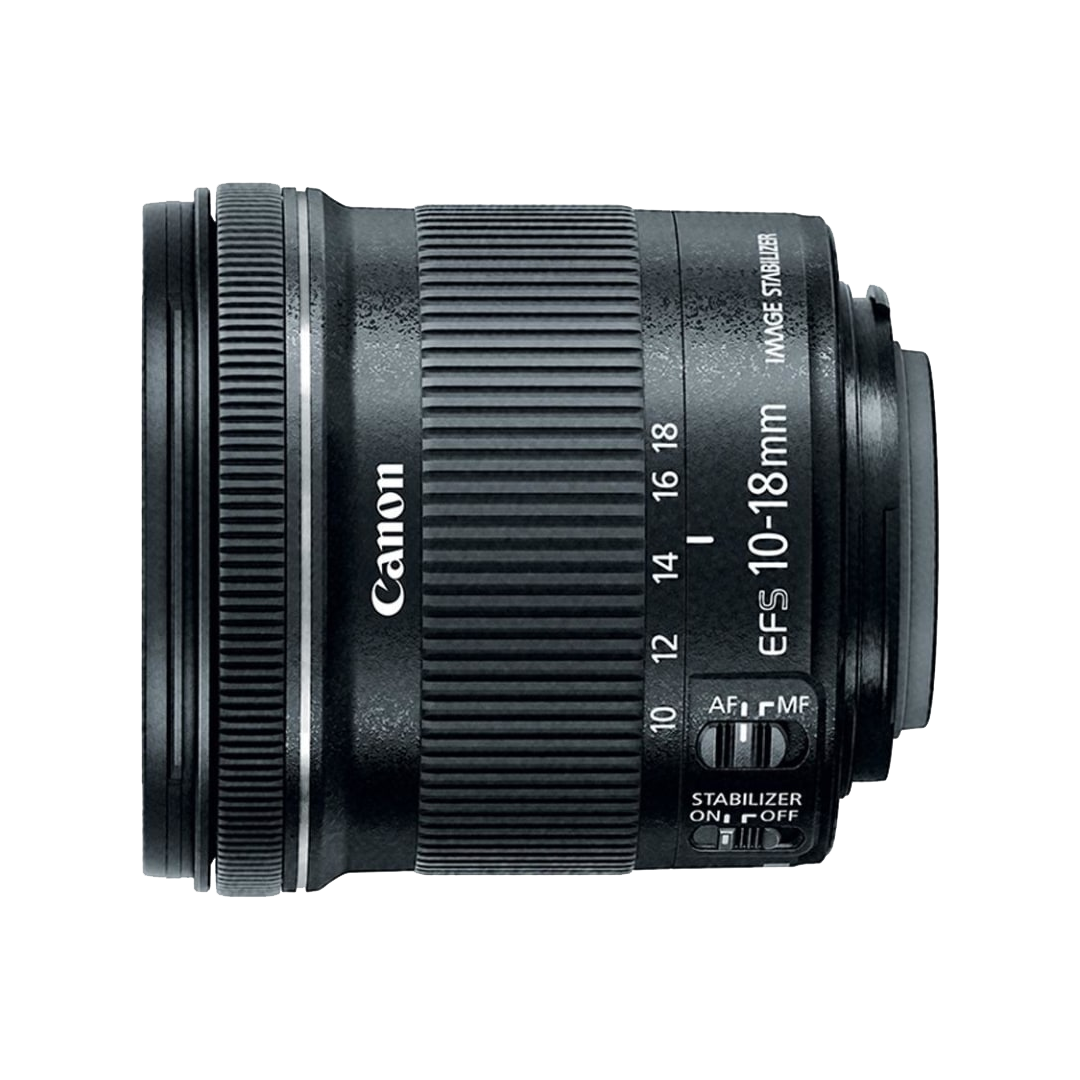 Lente Canon EFS 10-18mm f/4.5-5.6 IS STM