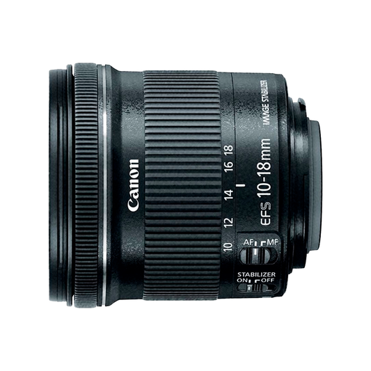 Lente Canon EFS 10-18mm f/4.5-5.6 IS STM