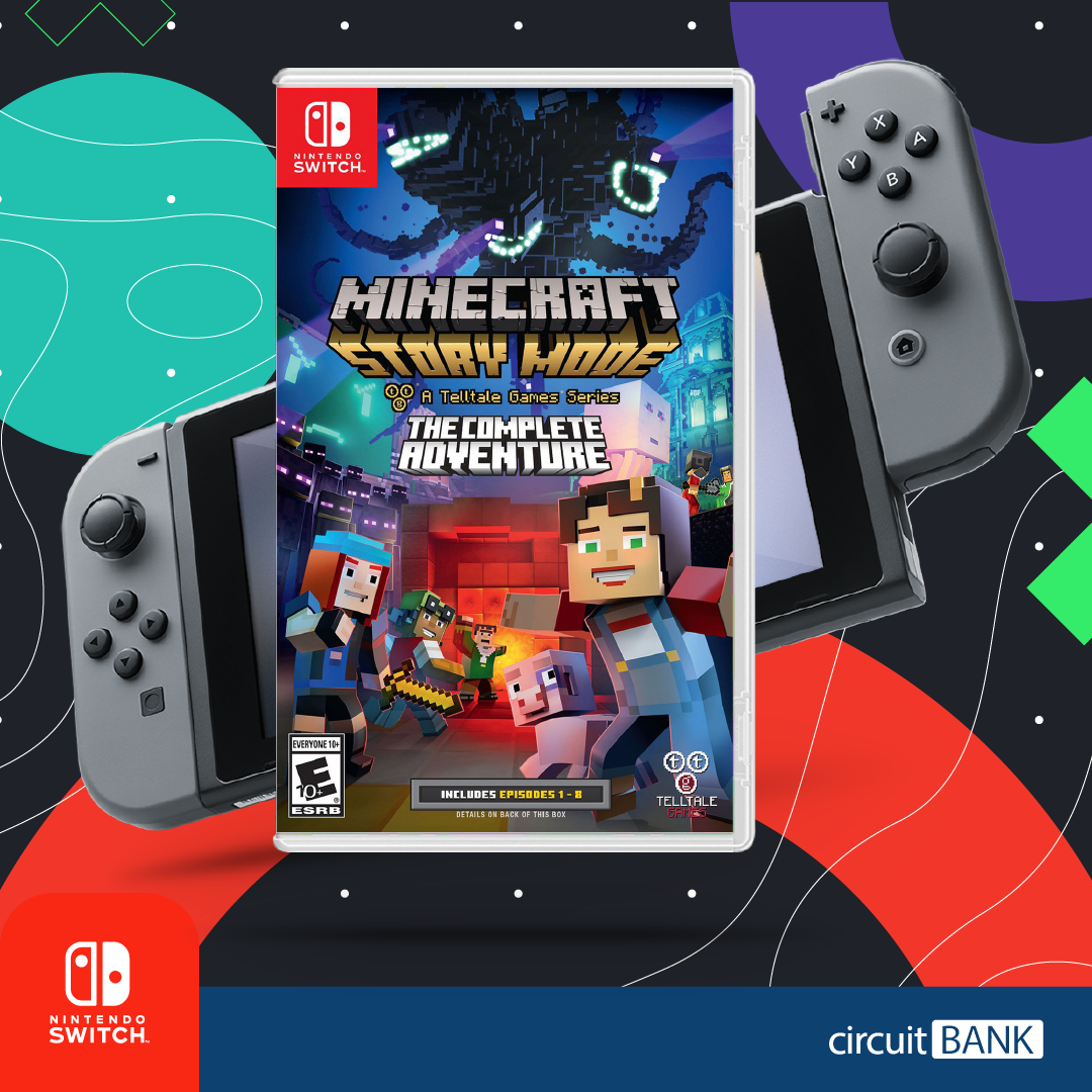 Videojuego - Minecraft Story Mode - La aventura completa - Nintendo Switch