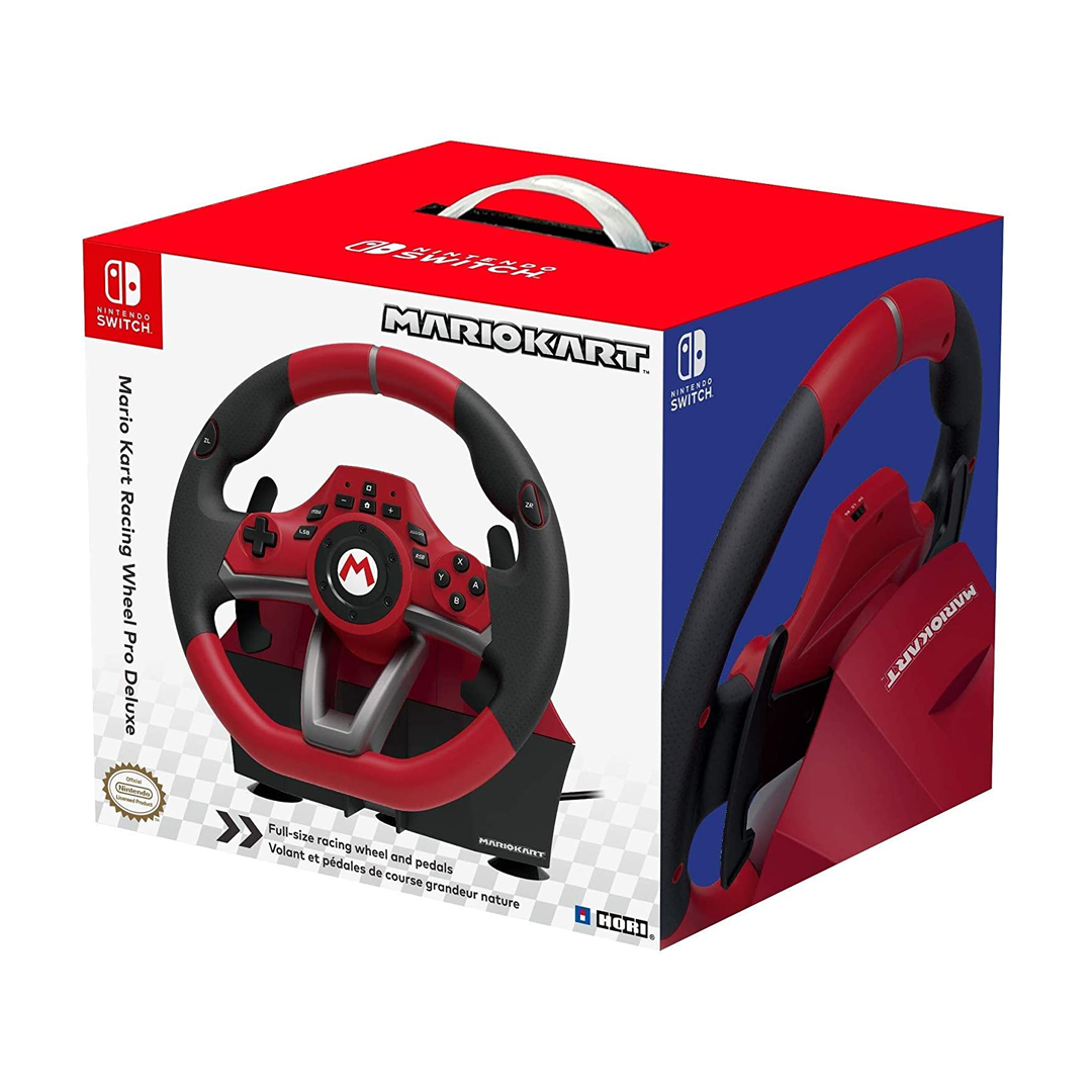 Volante para Nintendo Switch Hori Mario Kart Racing Wheel Pro Deluxe