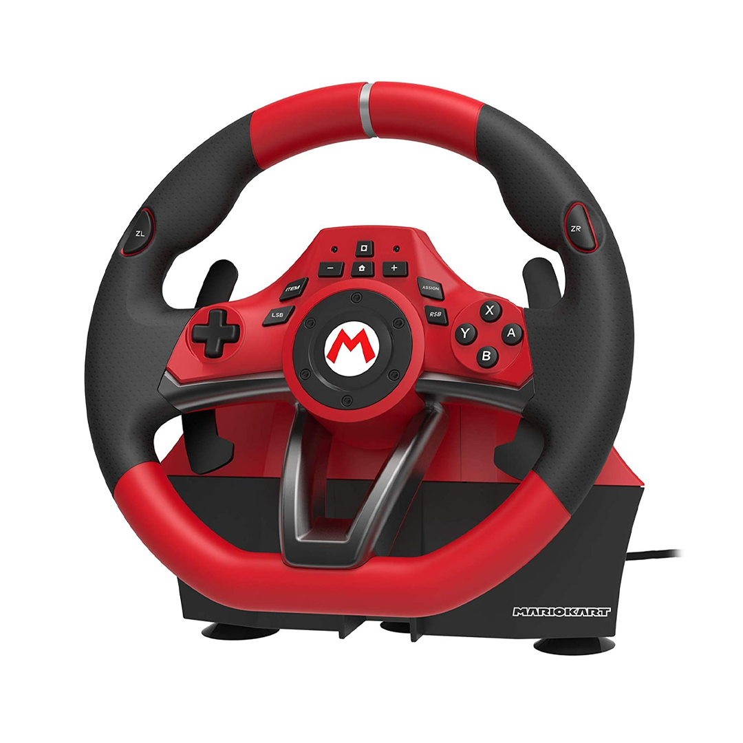 Volante para Nintendo Switch Hori Mario Kart Racing Wheel Pro Deluxe