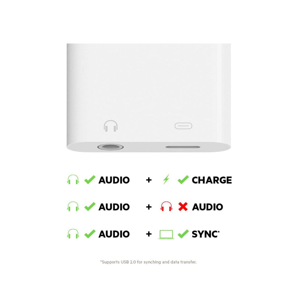 Convertidor de audio+ charge Rockstar Belkin – CircuitBank