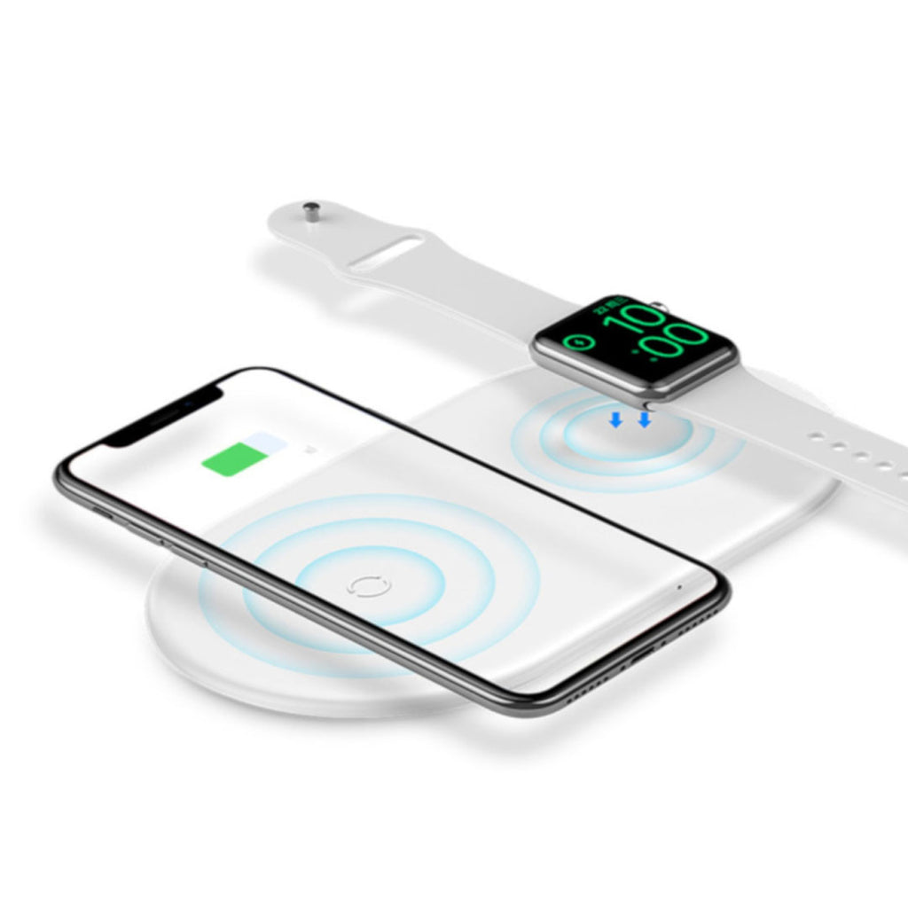 Wireless Charger Cargador Inalambrico Iphone Apple Watch Wireless