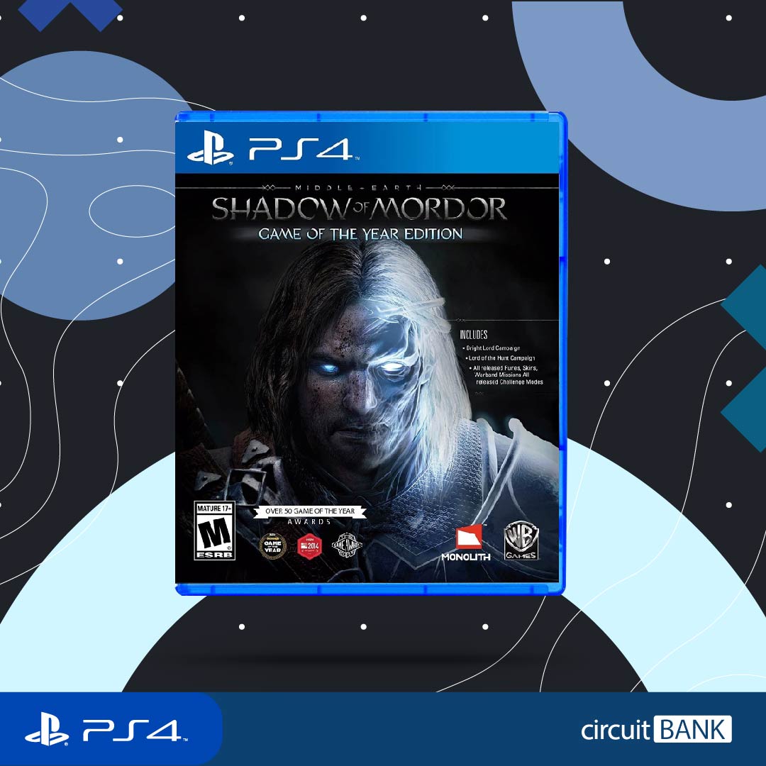 Videojuego - Shadow of Mordor Game of The Year Edition (PS4)(Producto Único)