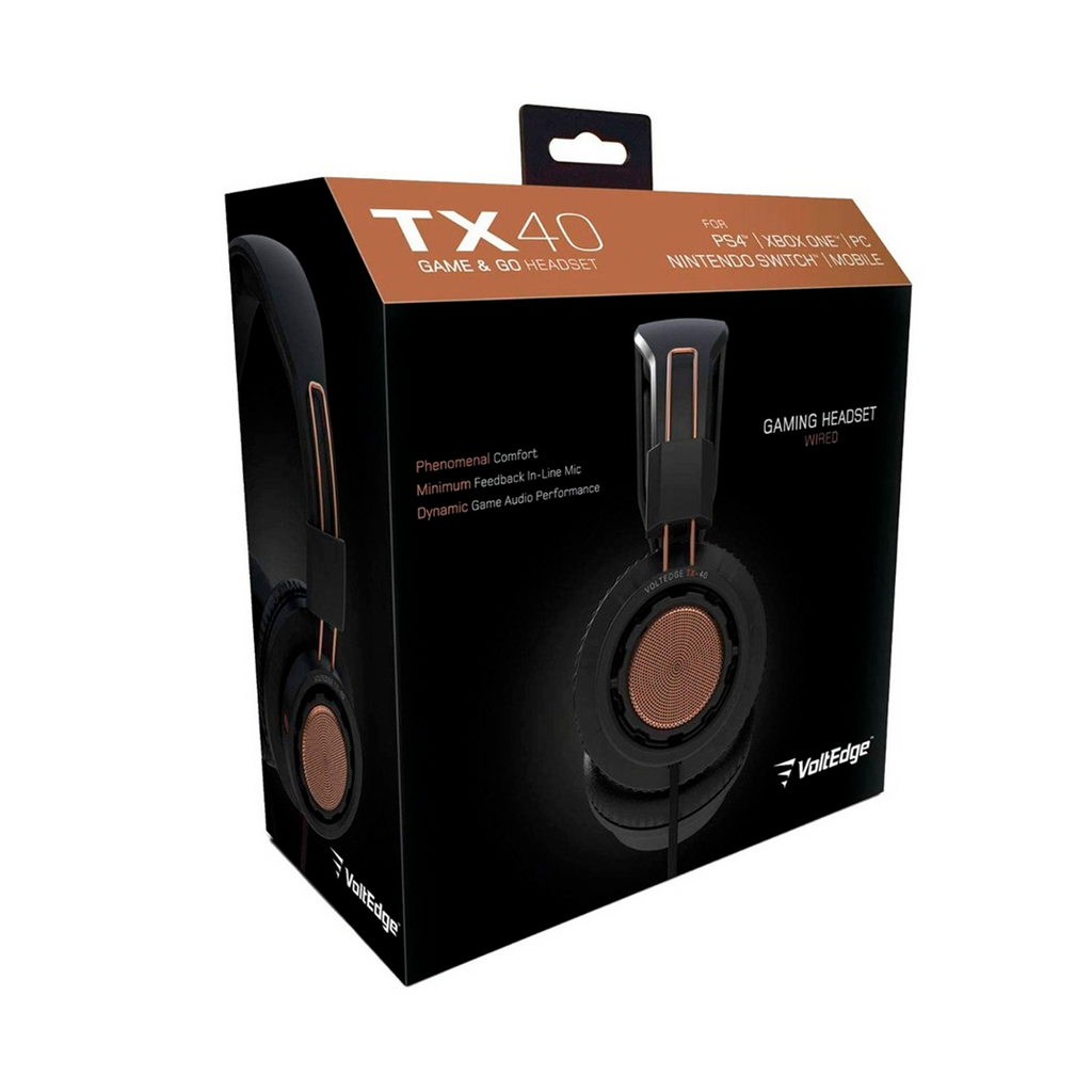 Wired Headset Tx 50 Headset Xbox One VoltEdge, TX50 Wired Headset