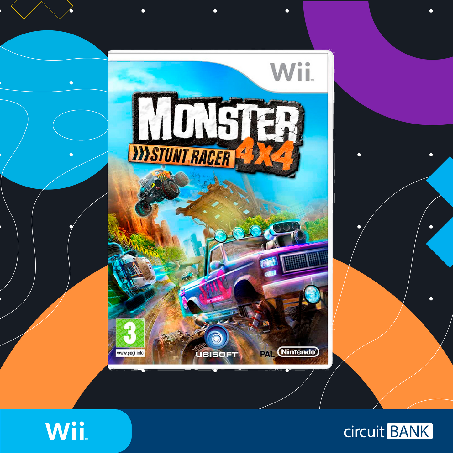 Videojuego - Monster 4x4: Stunt Racer