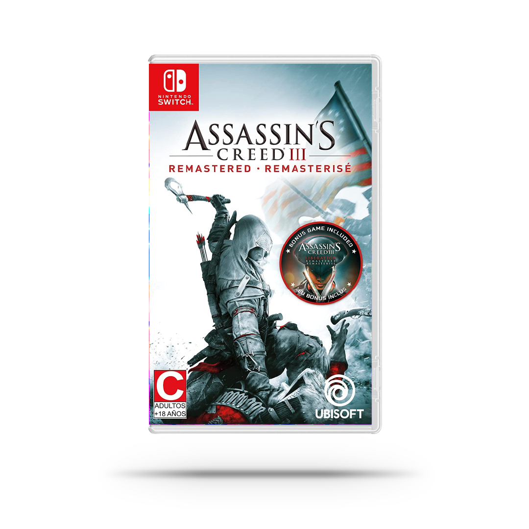 Videojuego Assassin's Creed III Remastered Nintendo Switch (Producto Único)