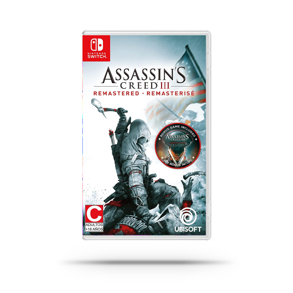 Videojuego Assassin's Creed III Remastered Nintendo Switch (Producto Único)